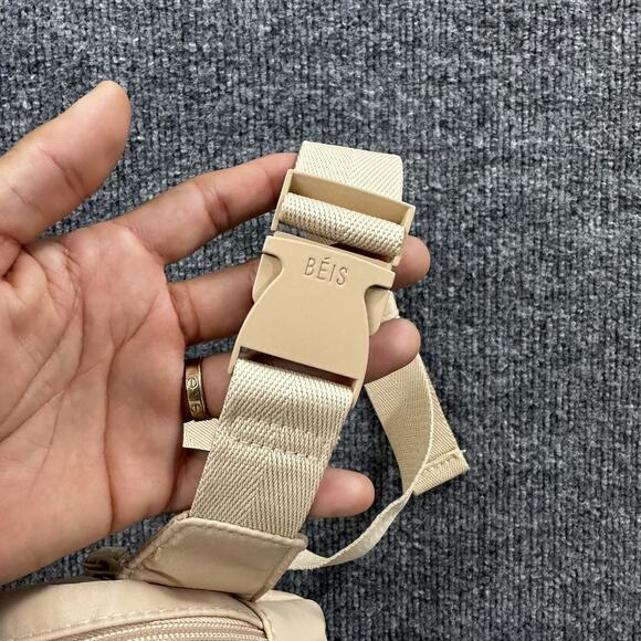 Beis The Belt Bag Fanny Pack Crossbody Waist Pack Beige Tan with Card Holder - Picture 7 of 11